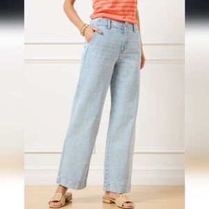 Talbots Relaxed Trouser Jeans Fia Wash, Size 6